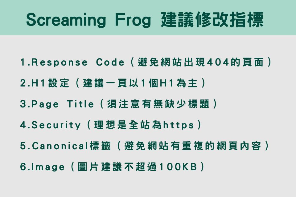 Screaming Frog，網站檢測好幫手